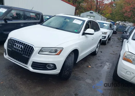 2017 Audi Q5 Premium Plus from USA, damaged, VIN WA1L2AFP7HA090717